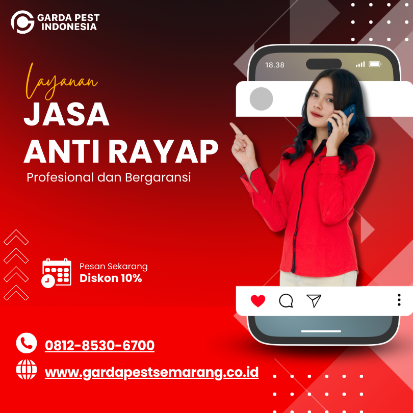 Harga jasa Anti Rayap di Semarang Barat