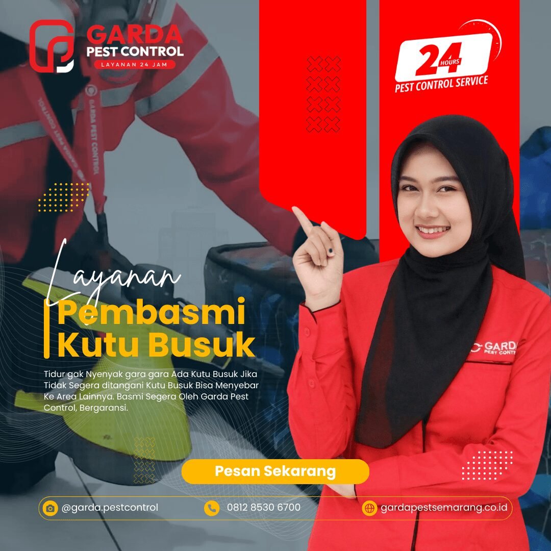 Jasa Pembasmi Kutu Busuk di Semarang No.1 Harga Termurah