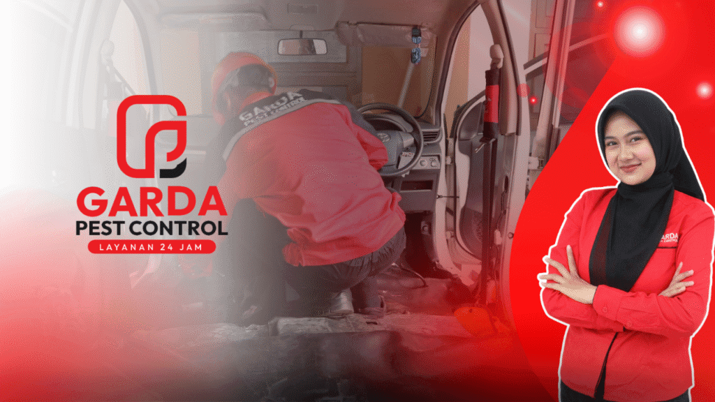 Jasa Pembasmi Kecoa di Mobil Jakarta – Solusi Terpercaya Bersama Garda Pest Control