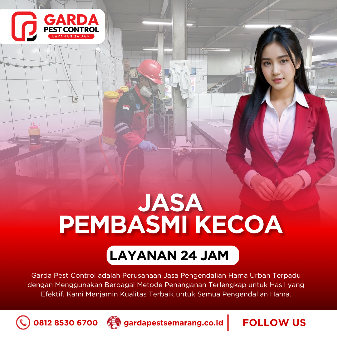 Jasa Pembasmi Kecoa di Semarang untuk Perkantoran & Rumah