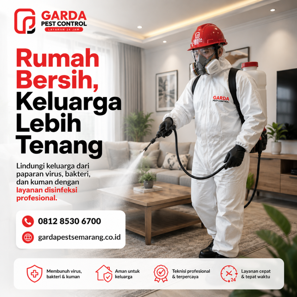 Jasa Disinfektan Virus Semarang Terbaik untuk Anda