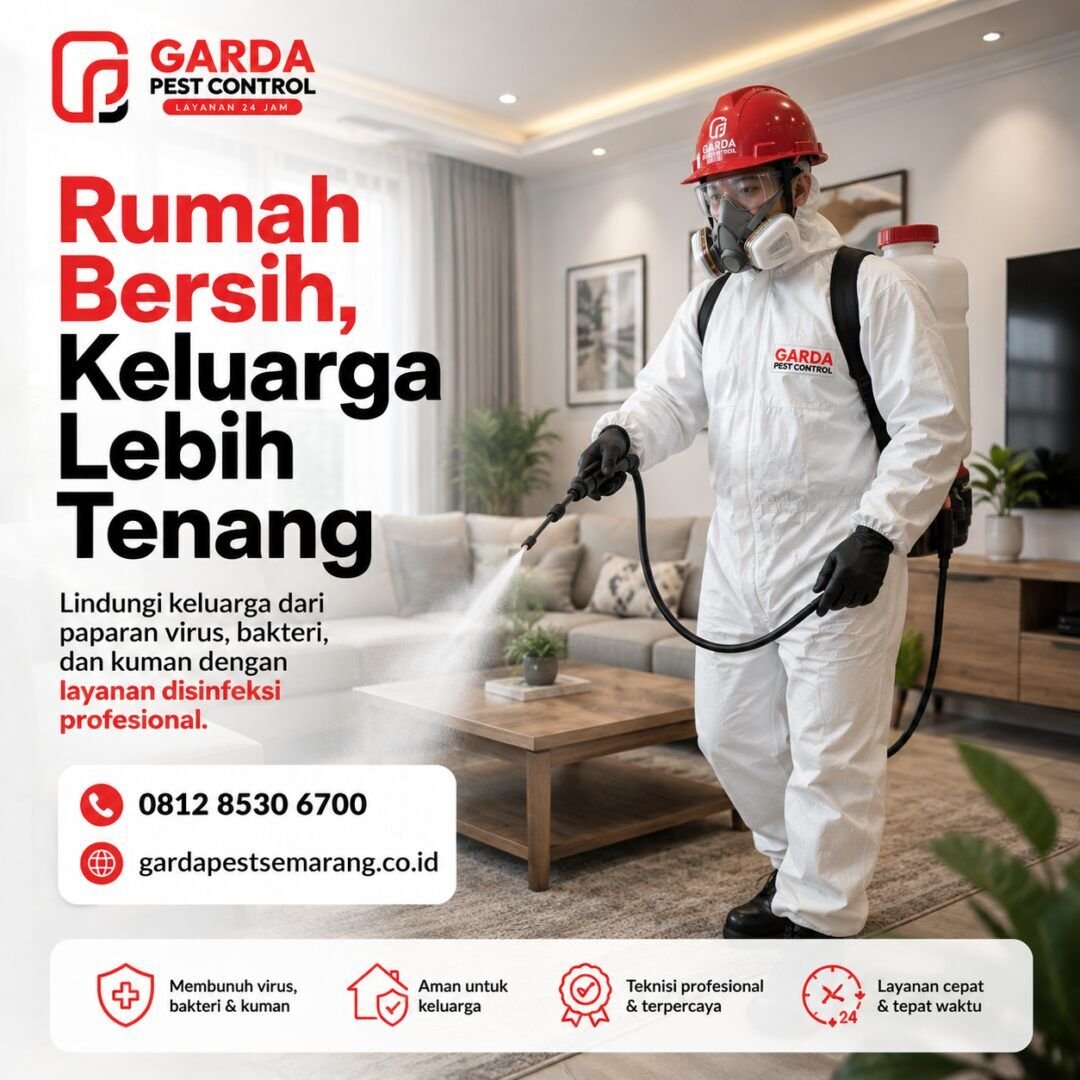 Jasa Disinfektan Rumah Bekasi