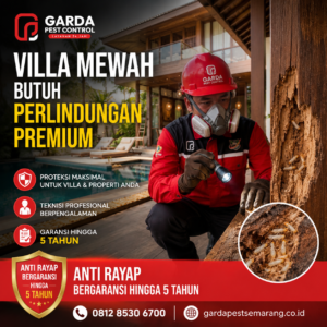 Harga Jasa Anti Rayap di Semarang Kota