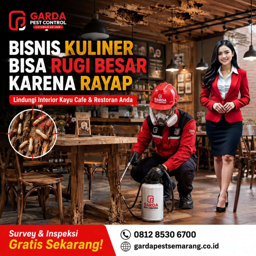 Jasa Anti Rayap di Semarang Selatan Pra & Pasca Konstruksi