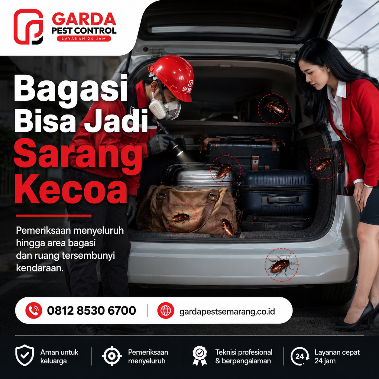 Jasa Fogging Kecoa Mobil Semarang: Solusi Praktis Basmi Hama Kabin