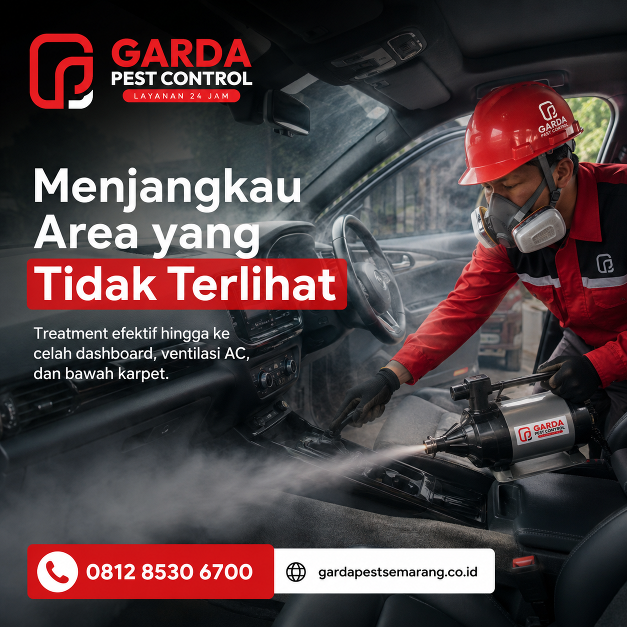 Jasa Fogging Kecoa Mobil Semarang: Solusi Praktis Basmi Hama Kabin