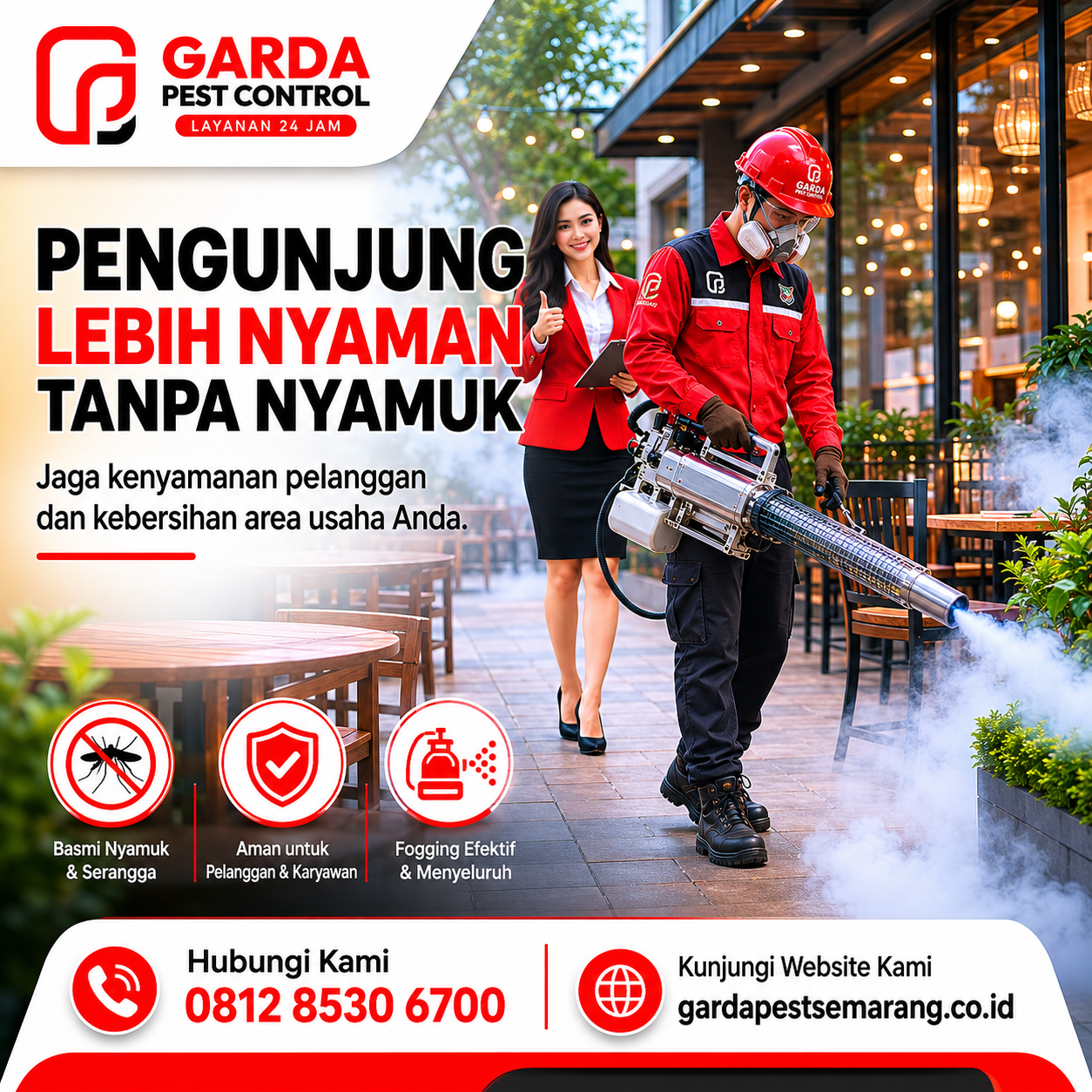 Jasa Semprot Nyamuk Semarang Basmi DBD dengan Fogging