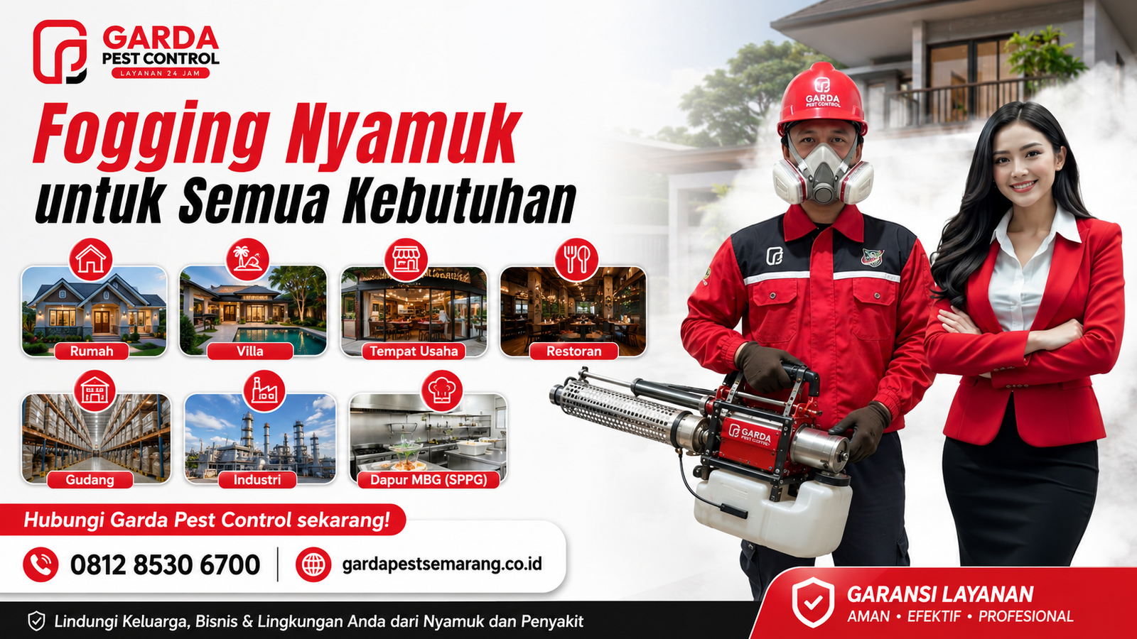 Harga Jasa Fogging Nyamuk Rumah di Semarang Terlengkap dan Hemat