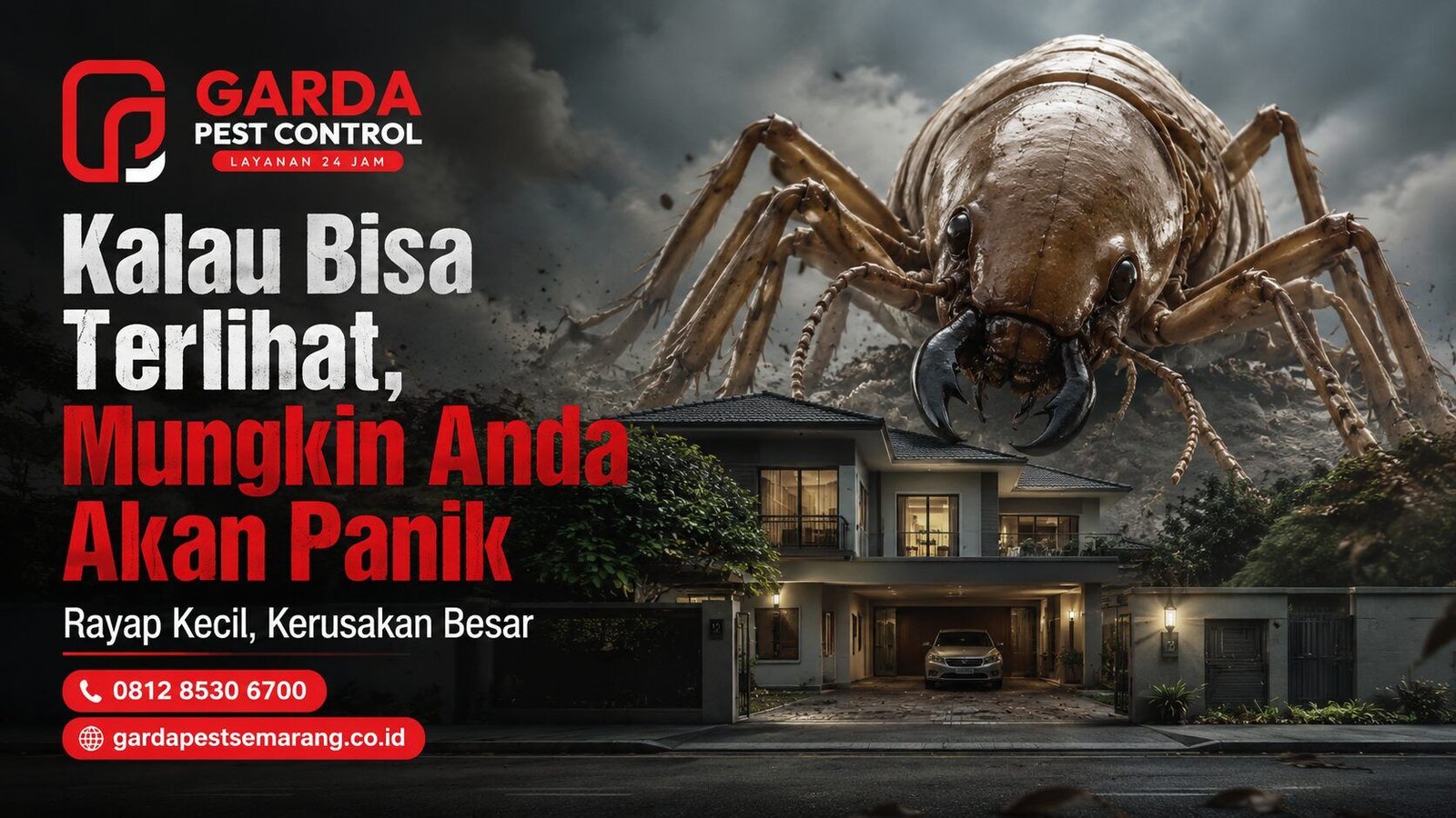Jasa Pembasmi Rayap di Semarang Pusat