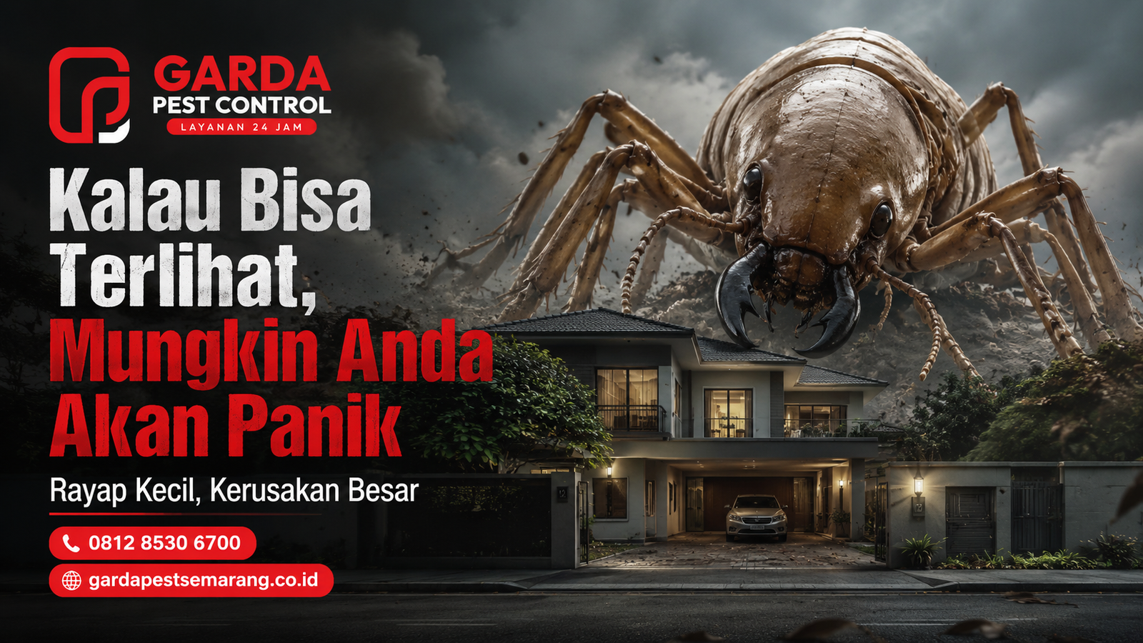 Jasa Pembasmi Rayap di Semarang Pusat