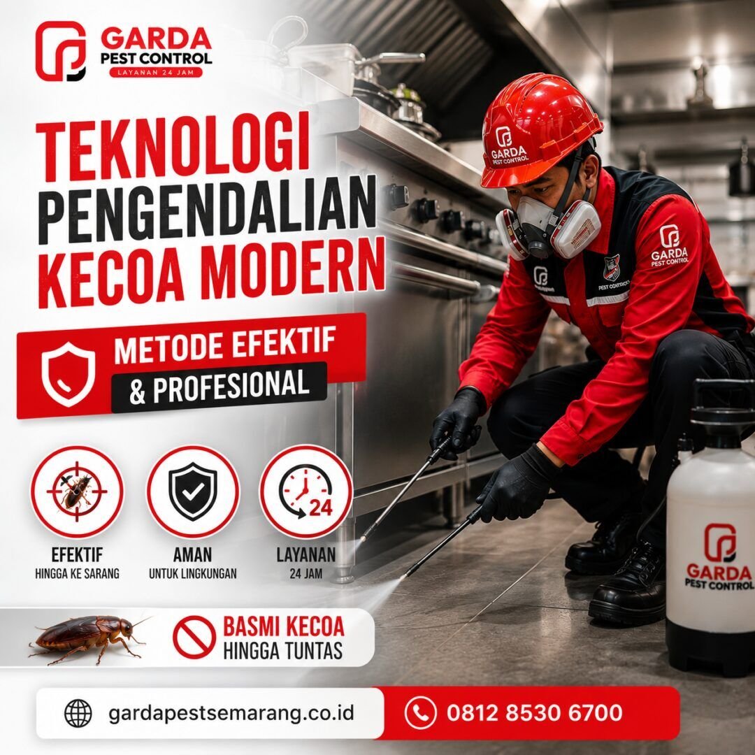 Jasa Pembasmi Kecoa Restoran Semarang Profesional dan Terpercaya