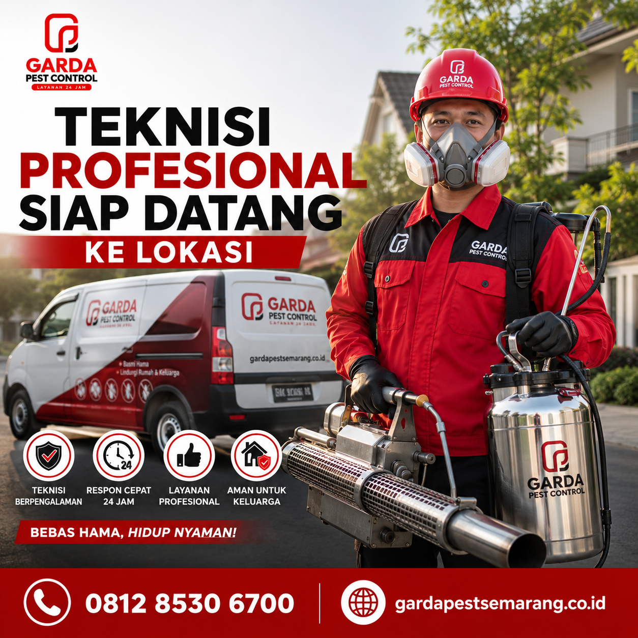 Pest Control Rayap Semarang: Basmi Tuntas Masalah Serangan Rayap!