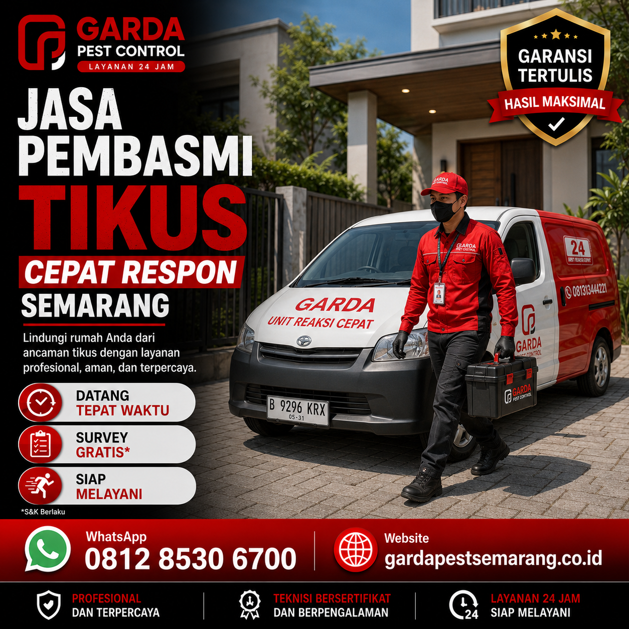 Jasa Pembasmi Tikus Profesional Semarang untuk Rumah dan Bisnis Anda