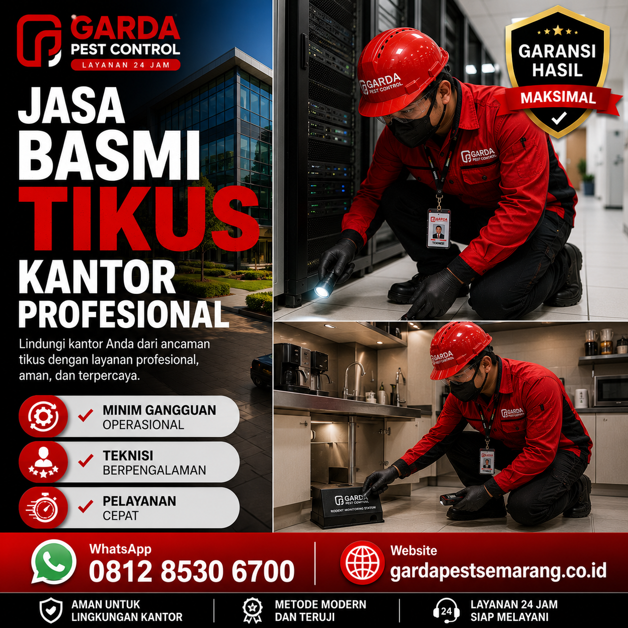 Biaya Jasa Pembasmi Tikus Rumah Semarang dan Rincian Paket Layanan