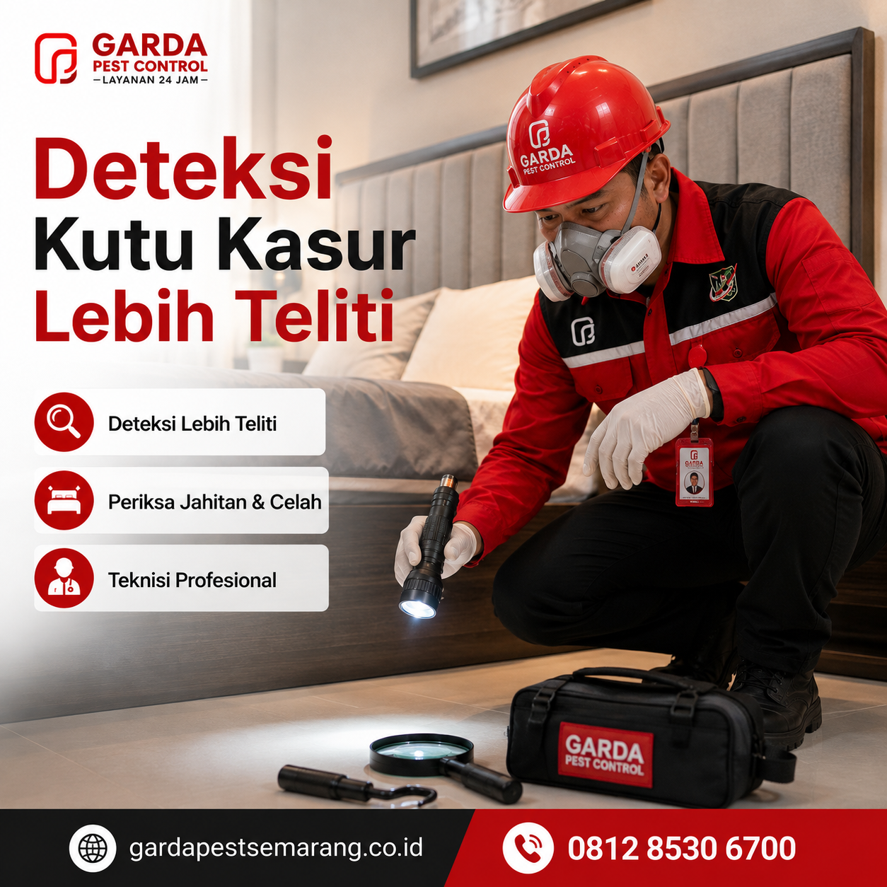Jasa Pembasmi Kutu Kasur Hotel dan Kos Semarang Untuk Tidur Nyenyak