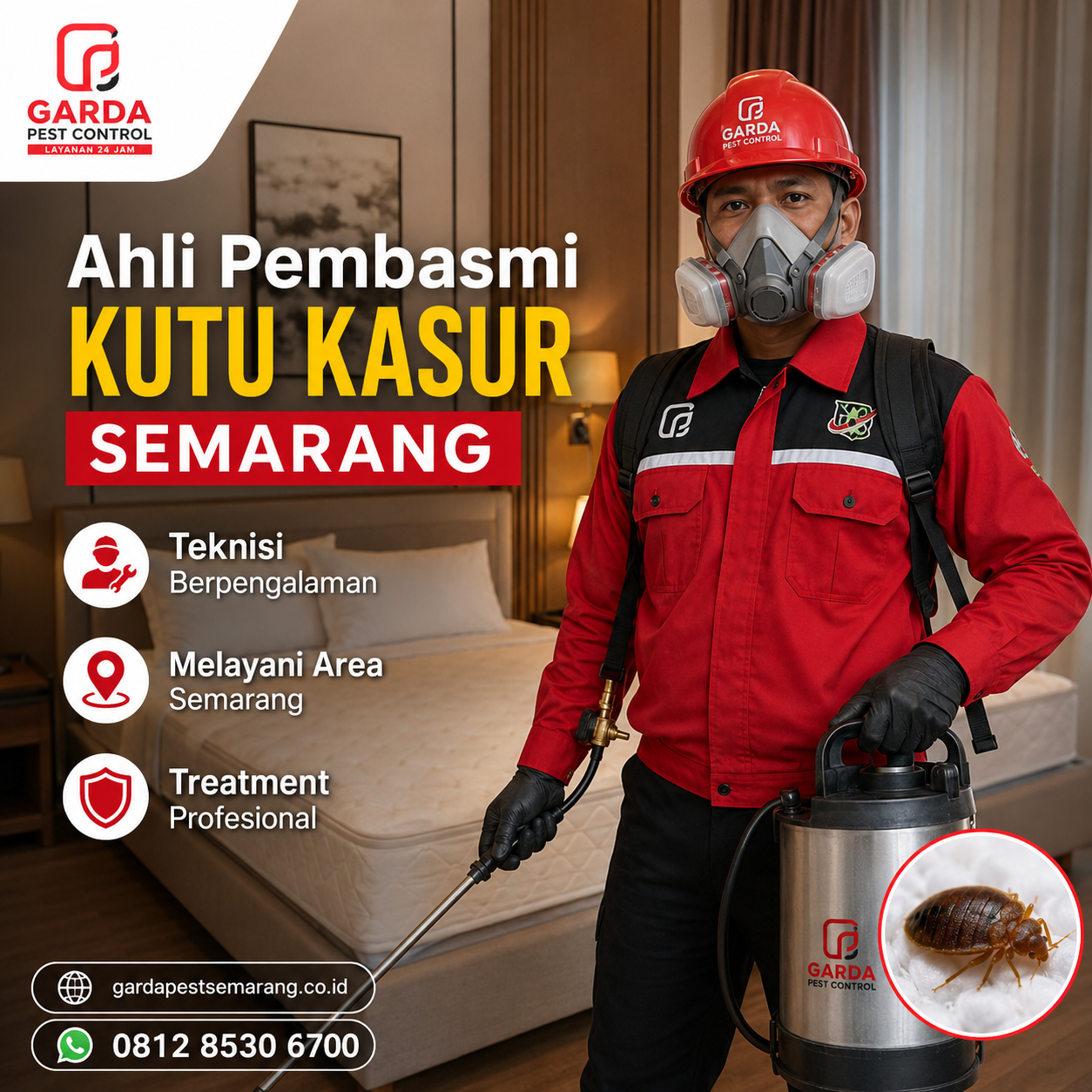Jasa Pembasmi Kutu Kasur Kamar Kos Semarang Solusi Tuntas Basmi Kutu Busuk
