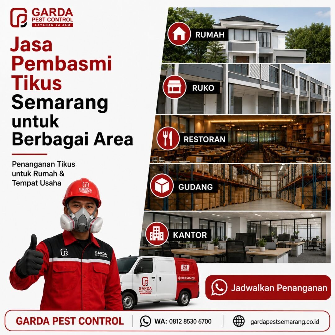 Jasa Pembasmi Tikus Restoran dan Gudang Semarang: Layanan Profesional untuk Bisnis Kuliner & Logistik