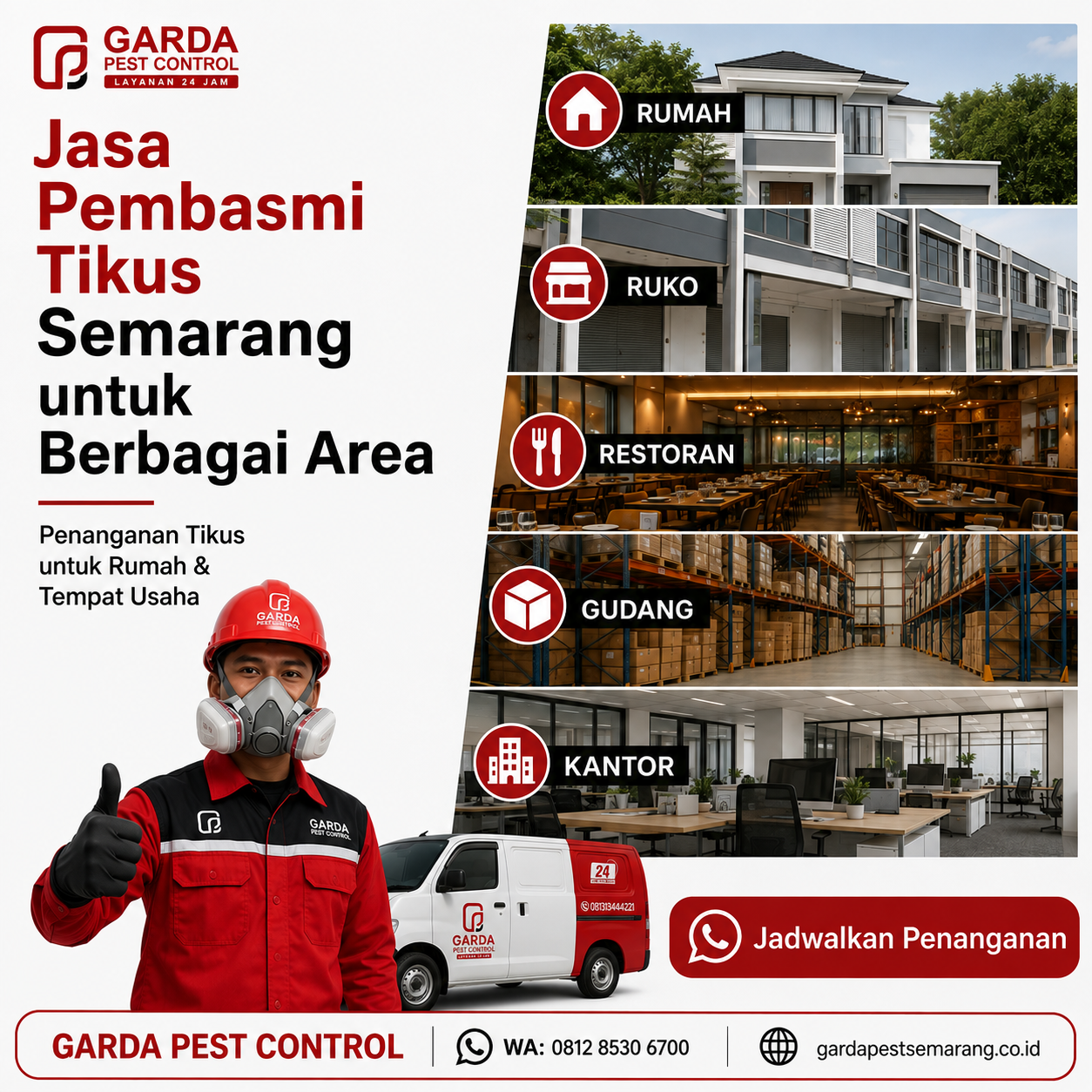 Jasa Pembasmi Tikus Restoran dan Gudang Semarang: Layanan Profesional untuk Bisnis Kuliner & Logistik