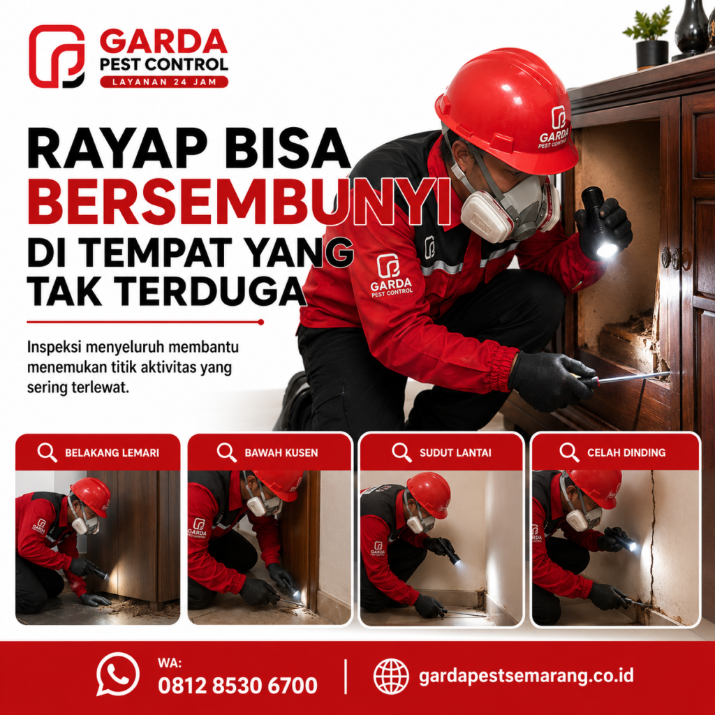 Jasa Pengendalian Hama Rayap