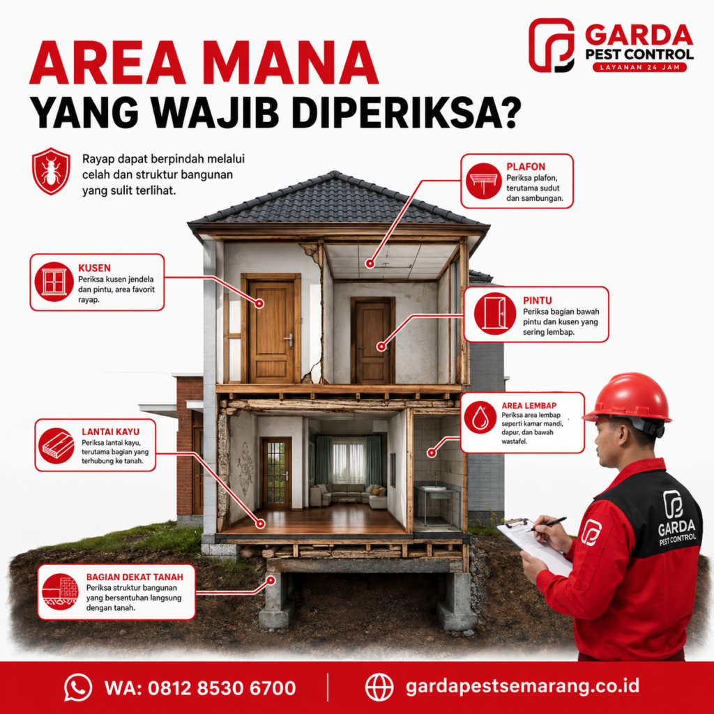 Jasa Suntik Rayap Pasca Konstruksi Semarang