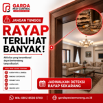 Biaya Suntik Rayap Pasca Konstruksi Per Meter di Semarang dan Faktor Penentunya
