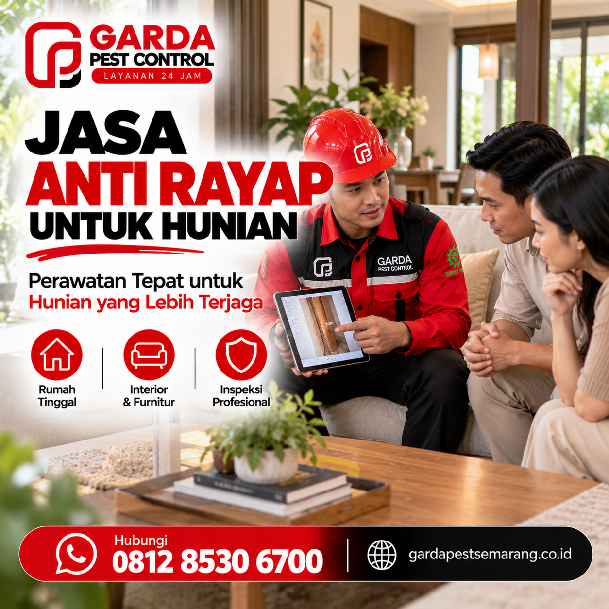 Jasa Anti Rayap Garut Harga Terjangkau