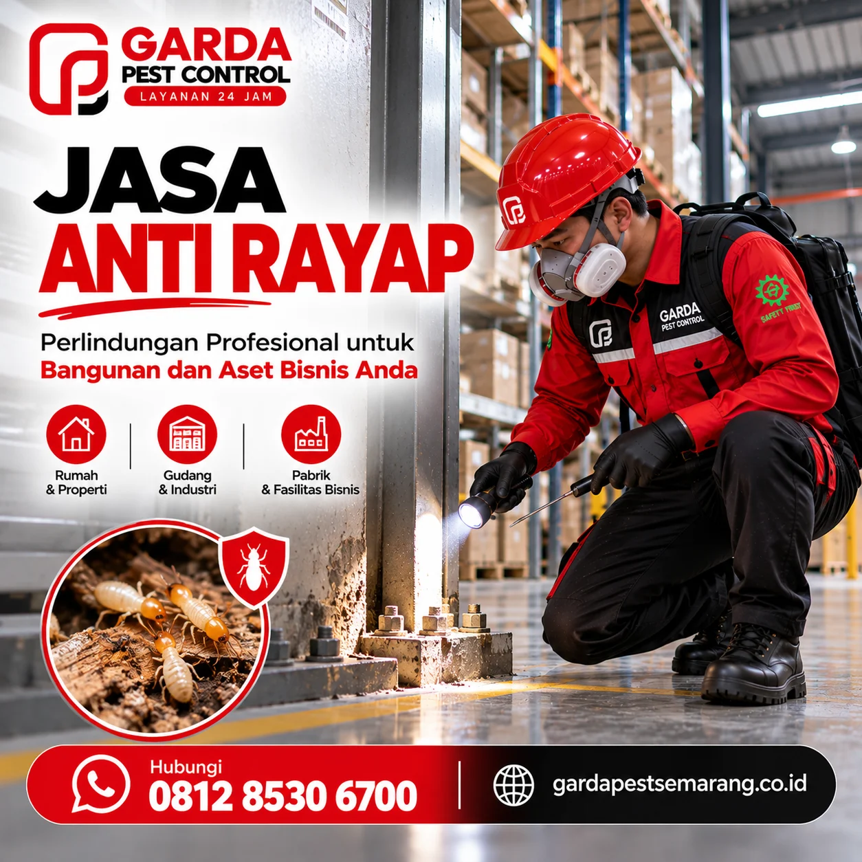 Anti Rayap di Semarang Solusi Terbaik untuk Anda