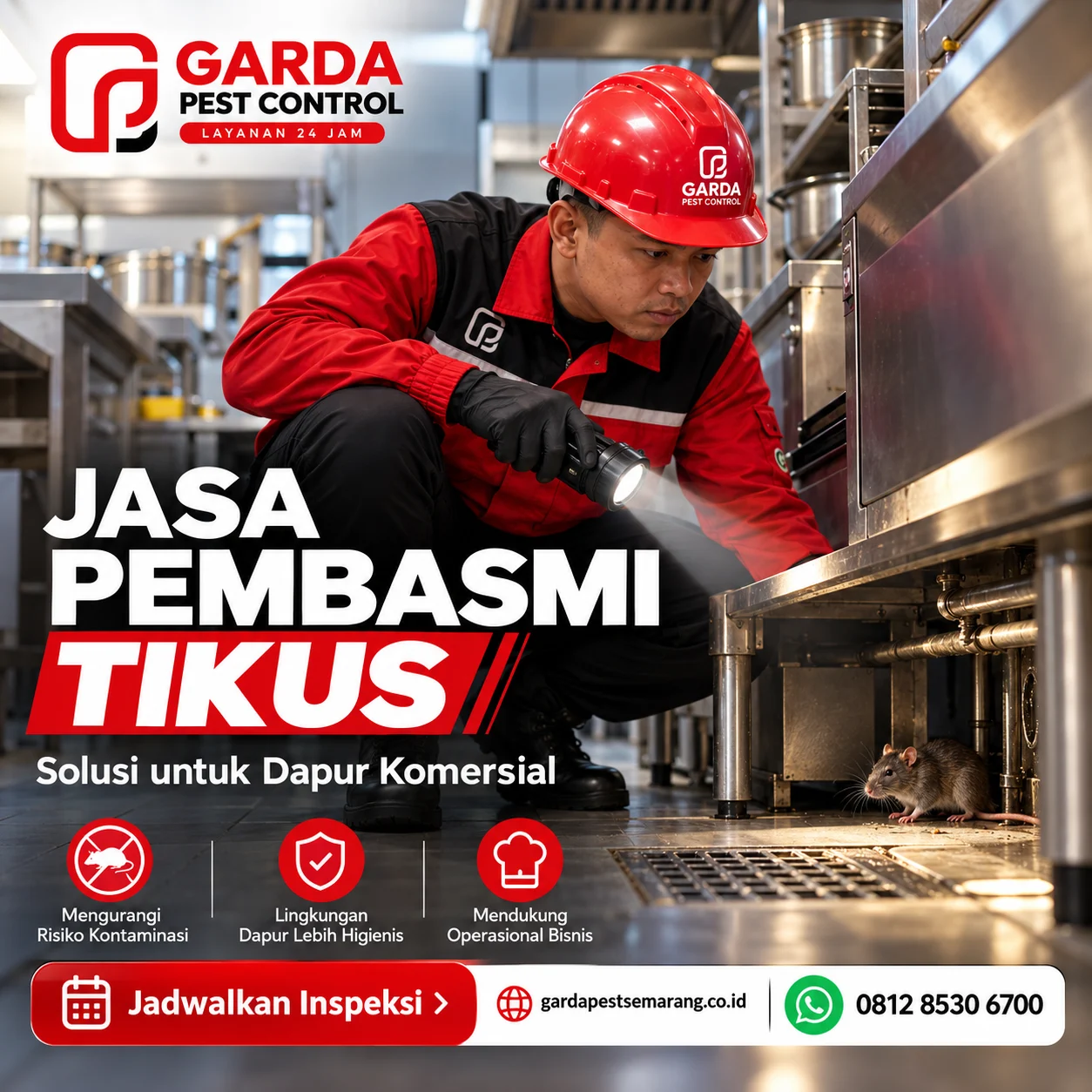 Jasa Pembasmi Tikus di Semarang Pusat